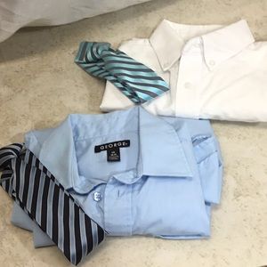 Boys 2-pack dress shirts size 12
